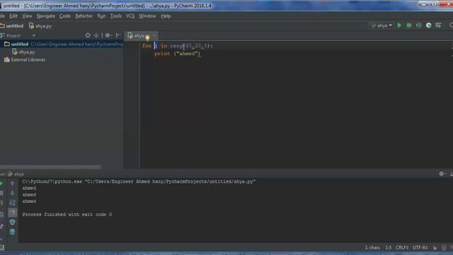 python 3 5 tutorial NO 9 while&for in range смотреть онлайн