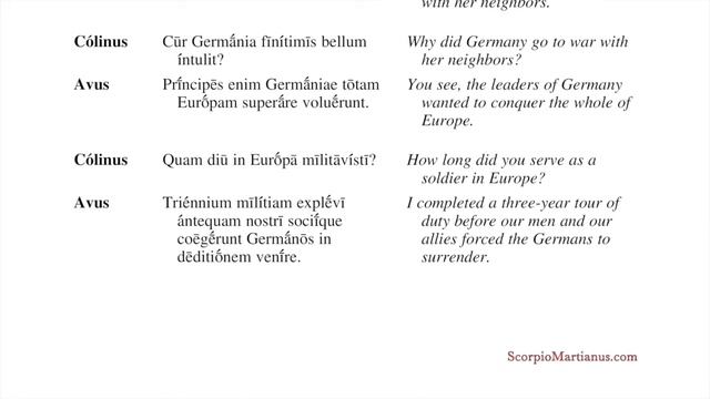 Traupman Cap.21 Government | Conversational Latin for Oral Proficiency • Bellum Pāxque смотреть онлайн
