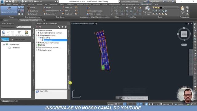 EXPORTANDO PROJETO DO AUTODESK CIVIL 3D PARA O GOOGLE EARTH PRO смотреть онлайн