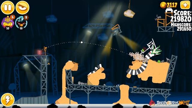 Angry Birds Seasons Piggywood Studios, Part 2! Level 2-33 Walkthrough 3 Star смотреть онлайн