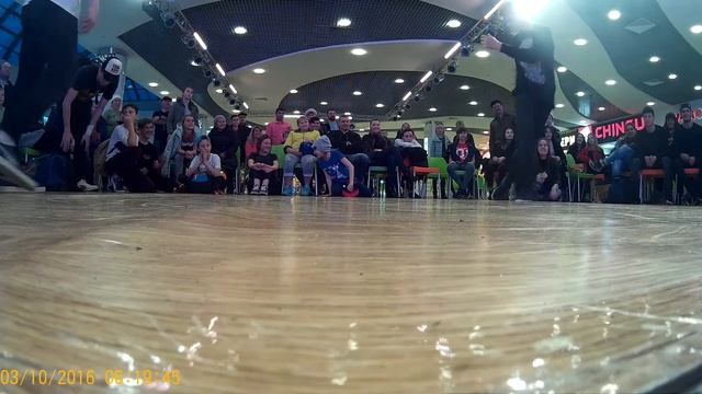 Жесткая травма на баттле Number one. смотреть онлайн