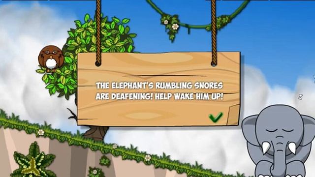 Level 1 | Snoring Elephant Walkthrough