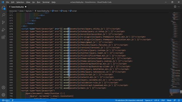 Laravel 8 Project Home Services - Project & Layout Setup смотреть онлайн