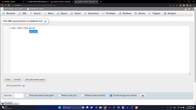 شرح شامل ل MySQL - #48 (CREATE INDEX) смотреть онлайн