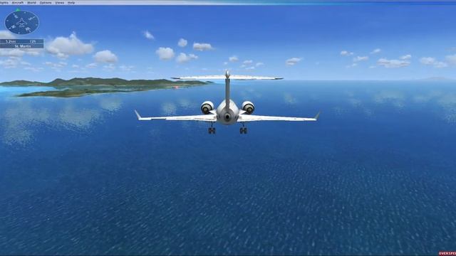 Flying Bombardier CRJ700 (No talking) Microsoft Flight Simulator X (Part 1) смотреть онлайн