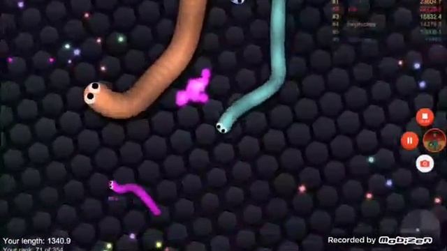 SLITHER.IO первый обзор игры смотреть онлайн