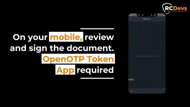 Nextcloud plugin for e-Signature with OpenOTP - RCDevs смотреть онлайн