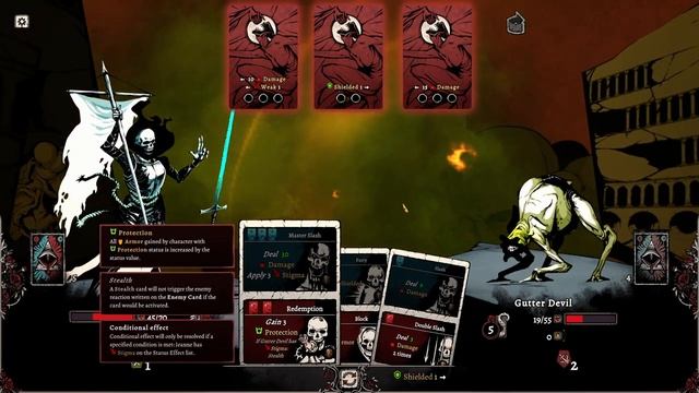 Nadir: A Grimdark Deckbuilder Gameplay Playthrough | Let's Play Episode 2 | Swarming смотреть онлайн