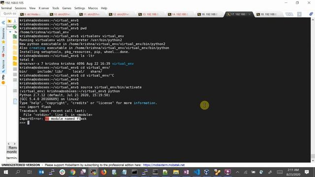 [SOLVED] How to Fix ImportError No module named 'flask' with virtualenv смотреть онлайн