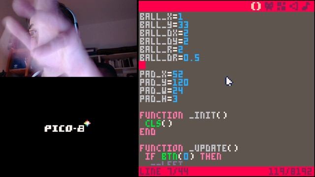 Breakout #5 - Moving the Paddle - Pico-8 Hero смотреть онлайн