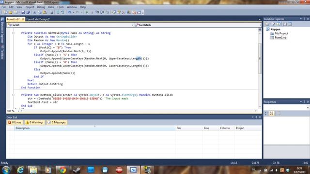 VB.NET - How to make a Keygen смотреть онлайн