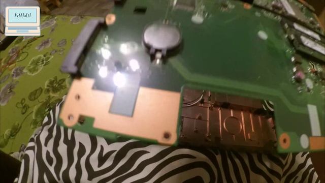 Ноутбук ASUS X551M / чистка, замена пасты, разборка смотреть онлайн