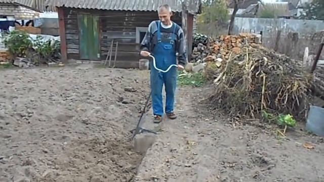 Сад и огород Чудо лопата! Как вскопать огород быстро и без боли в спине! смотреть онлайн