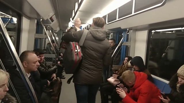 Поездка на Stadler в Минском метрополитене смотреть онлайн