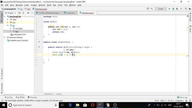 Java Session 8 II Inheritance & its types in Java with Example смотреть онлайн