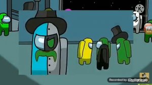 Other Friends Mix Among Us and Spinel White pink yellow blue AU