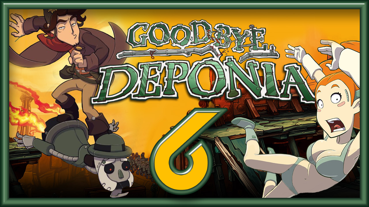 Deponia 3 (Goodbye Deponia) / Депония 3 - Свет мой зеркальце.. - Прохождение [#6] | PC (2013 г.)