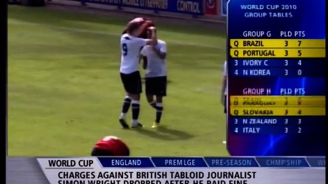 Bournemouth 0 Tottenham 4 (10/07/10) смотреть онлайн