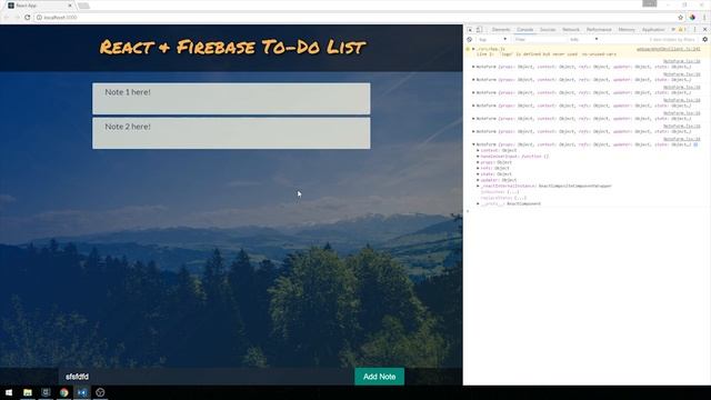 React with Firebase Notes / To-Do App Tutorial смотреть онлайн
