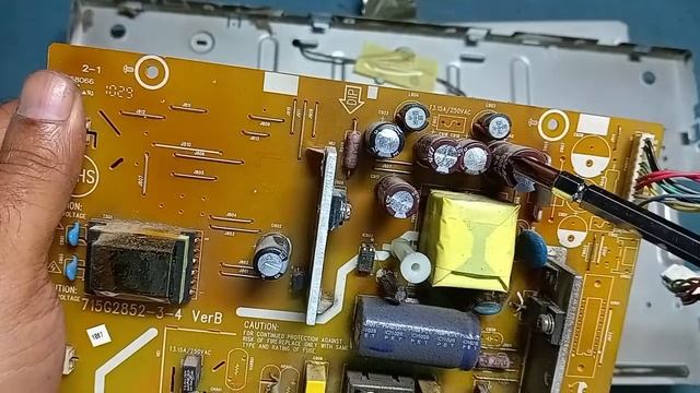 Lenovo Lcd Monitor Power Light Blinking Problem Repair | Lcd Monitor Repair | Lenovo D186WA смотреть онлайн