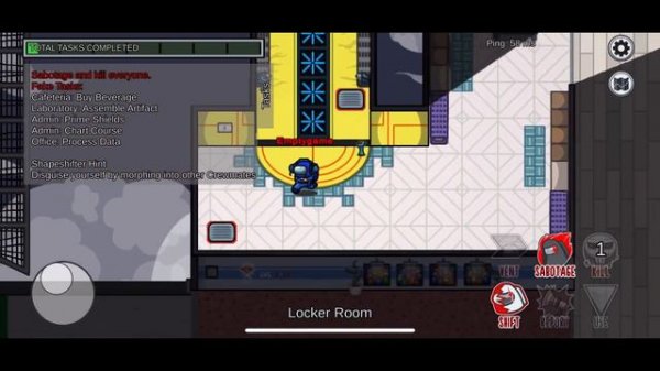 Among us gameplay part 5 Mira HQ map