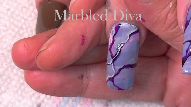 DIY Granite Nails | Diva Stone Effects Nail Art Design Tutorial смотреть онлайн