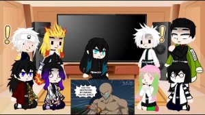 Hashiras react to Saitama in Demon Slayer ?? || DEMON SLAYER SAITAMA ||