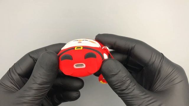 Силиконовый защитный чехол для наушников Apple Airpods 1-2 Дед мороз смотреть онлайн