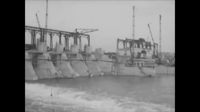 Строительство Дубоссарской ГЭС 1950-1955гг. смотреть онлайн