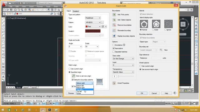 Hatch Edit Command in AutoCad II Hindi/Urdu Tutorial смотреть онлайн