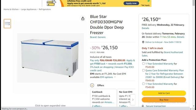 5 Best Deep Freezer by BLUE STAR | Double Door & Sliding Glass Top | 300L to 500L смотреть онлайн