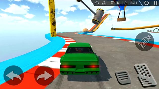 MEGA RAMPS скоростной спуск по МЕГА РАМПАМ прохождение игры на андроид #4 смотреть онлайн