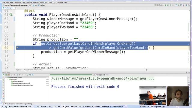 Tdd as if you Meant It: Episode 15 --- Remote Live Coding with Grenoble смотреть онлайн