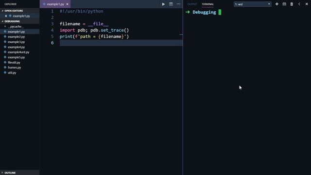 Start Python Debugging With pdb смотреть онлайн
