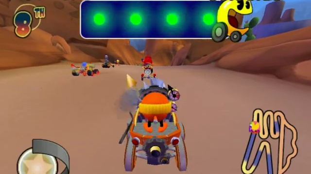 Pac-Man World Rally {PC Version} Playthrough-Part 9-Cherry Cup and Grape Cup{Hard Mode}.wmv смотреть онлайн