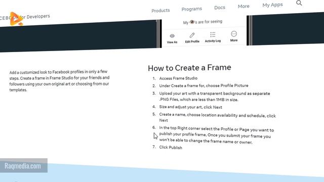How To Create Facebook Profile Frame and Try It Easily смотреть онлайн