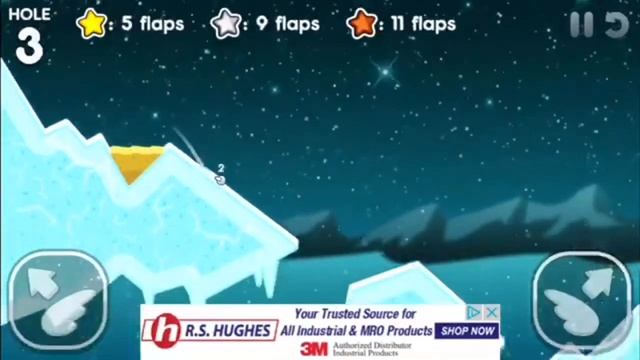 Flappy Golf 2: Snow Field Hole 3 смотреть онлайн