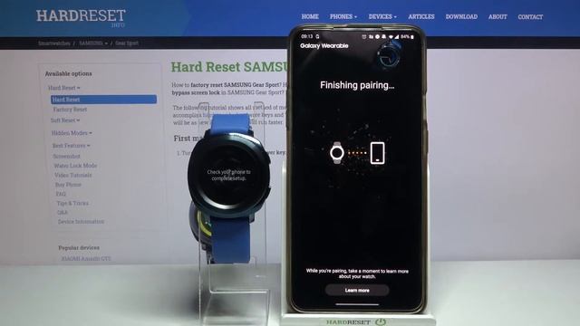 How to Pair SAMSUNG Gear Sport with Smartphone – Bluetooth Device Connection смотреть онлайн