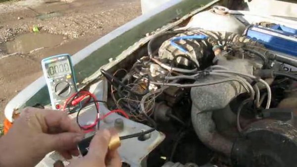 ⚠️ Audi 80 B2 1.8 JN KE-jetronic испытание ЭГРД батарейкой 1,5в