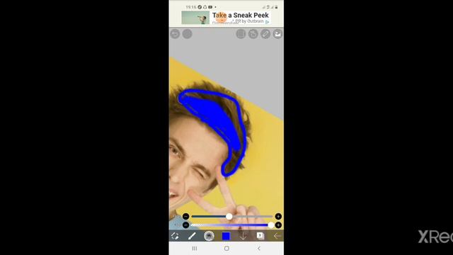 ibisPaint X крашу волосы Влада А4... смотреть онлайн