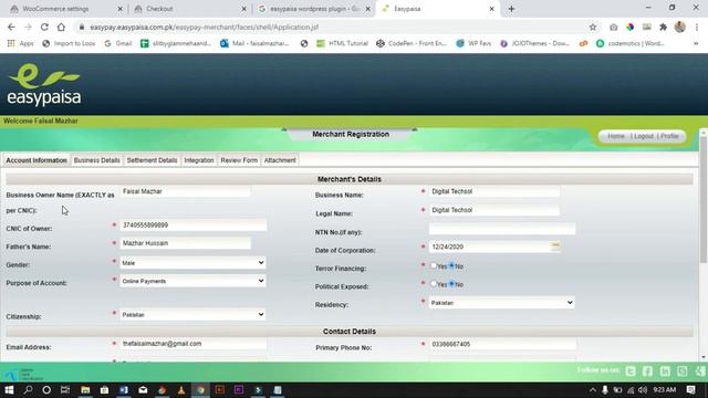 How To Add EasyPaisa Payment Gateway or Integration in WordPress Woocommerce in URDU/HINDI смотреть онлайн