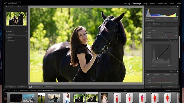 Adobe Lightroom (Выпуск 6) Ускорение работы в редакторе. Обучающее видео.