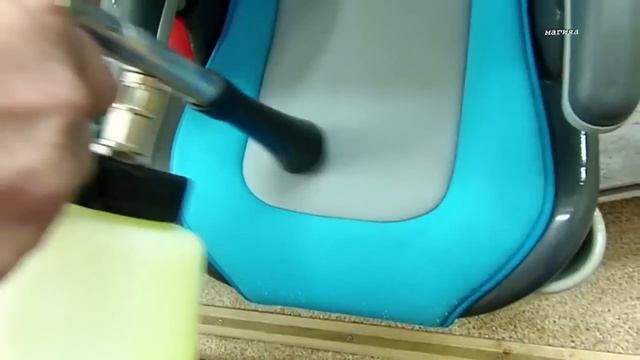 Чистим детское автокресло с помощью торнадора смотреть онлайн