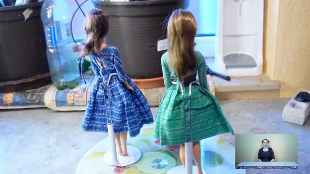Show and tell - Vintage miniature couture by Mattel for Barbie смотреть онлайн