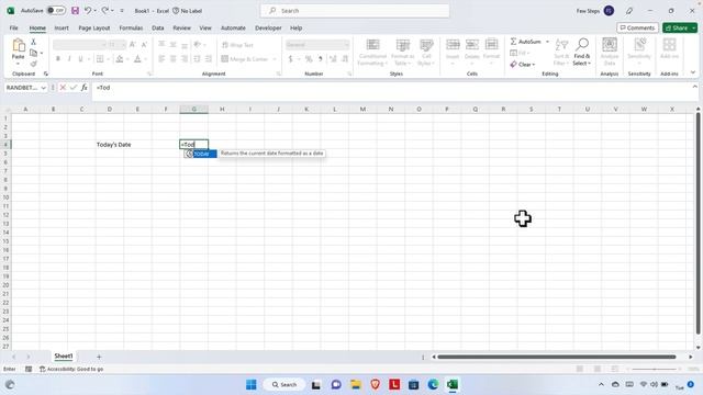 How to Enter Today's Date in Excel (Easiest Option) смотреть онлайн