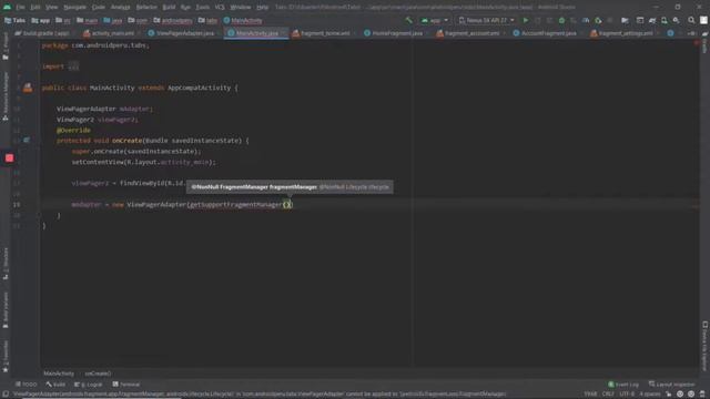 Android Studio.-TabLayout con ViewPager2 смотреть онлайн