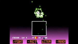 Temmie Battle UNDERTALE MOD/Unitale