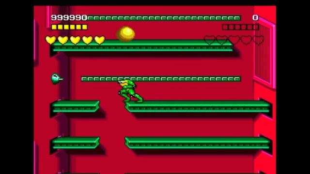 Sega Mega Drive 2 (Smd) 16-bit Battletoads Stage 10