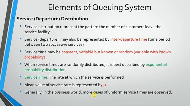 Waiting Line Theory-1 (Introduction) смотреть онлайн