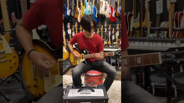 Boss Katana 50 MK II digital modelling amplifier review and feature check!! смотреть онлайн